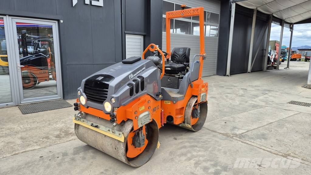 Hamm HD 12 VV - 2019 YEAR - 1180 WORKING HOURS Котки тротуарні