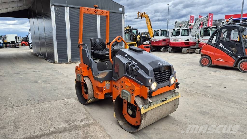 Hamm HD 12 VV - 2019 YEAR - 1180 WORKING HOURS Котки тротуарні