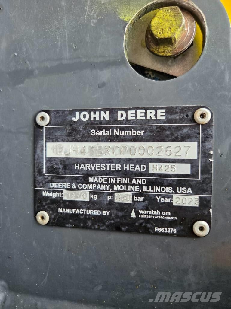 John Deere 1270 G Abatteuse