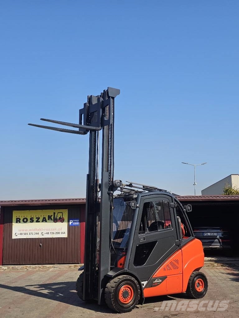 Linde H30T-02 LPG forklifts