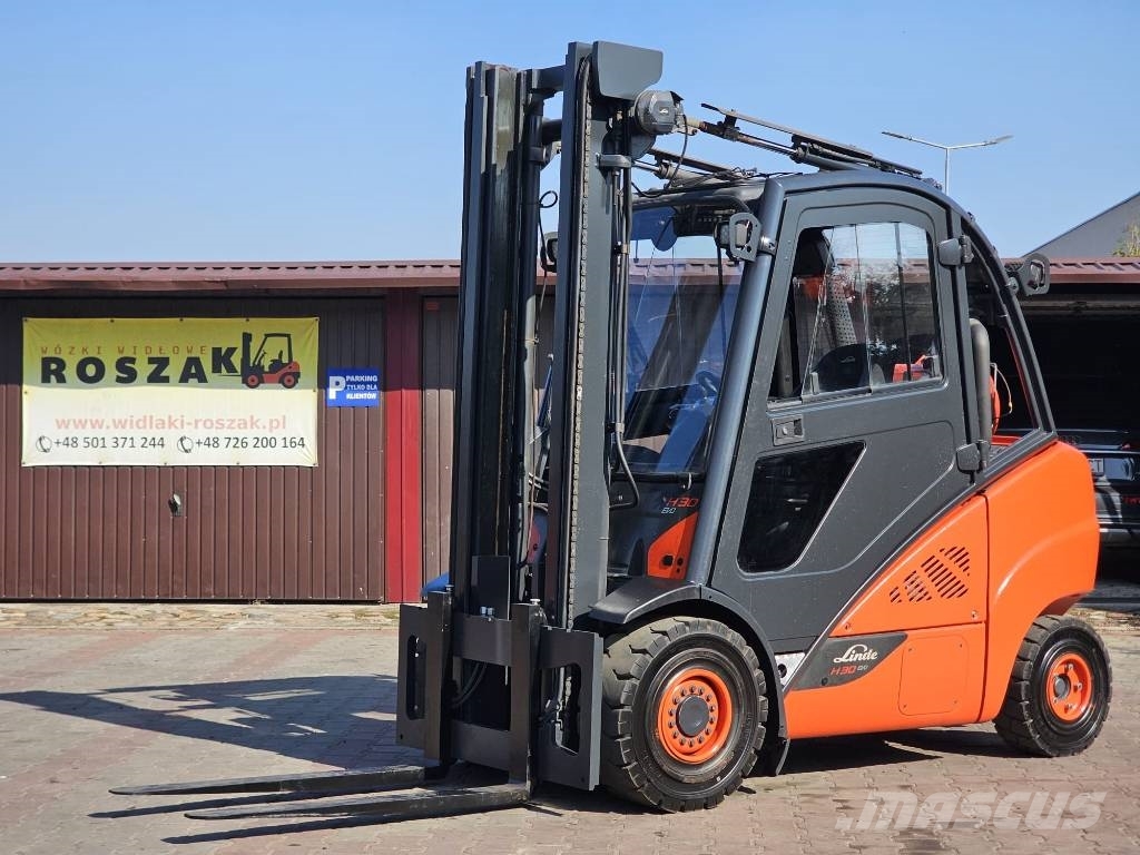 Linde H30T-02 LPG forklifts