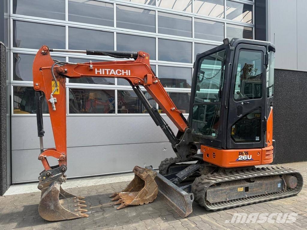 Hitachi ZX26U-6 Miniescavadeiras < 7t (Mini escavadeiras)