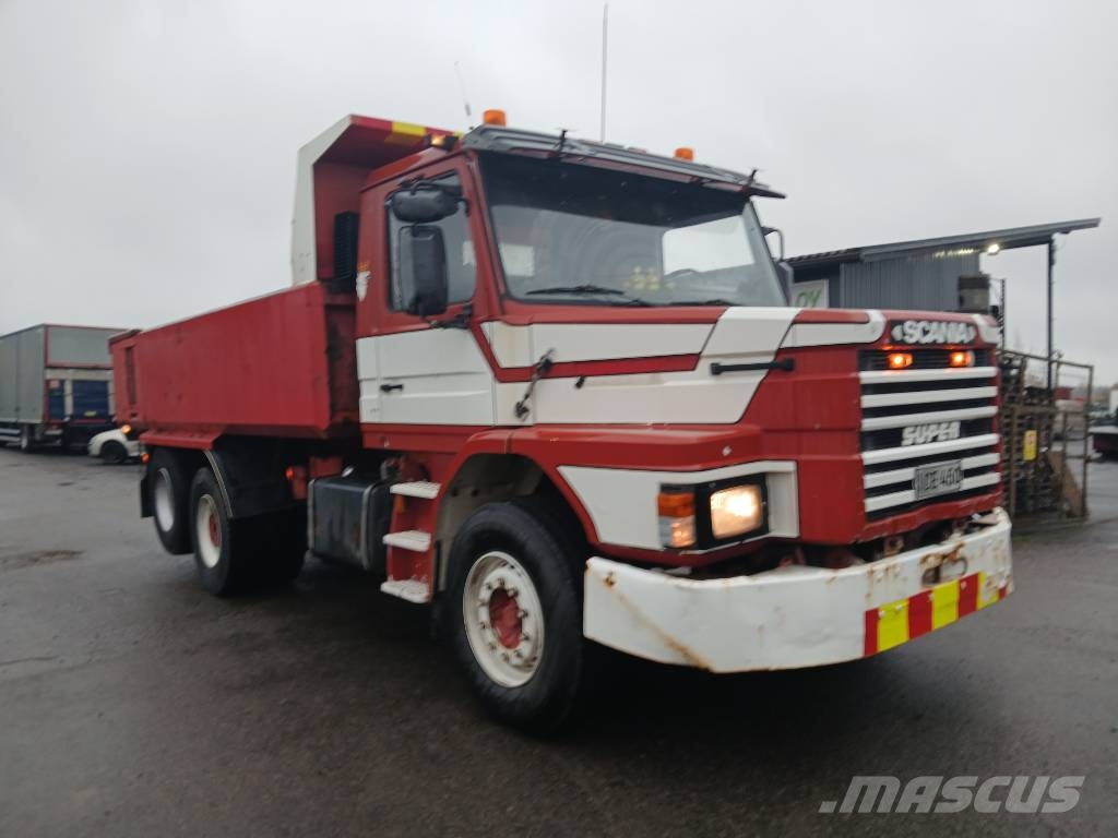 Scania T143 6x2 soralava Kipper