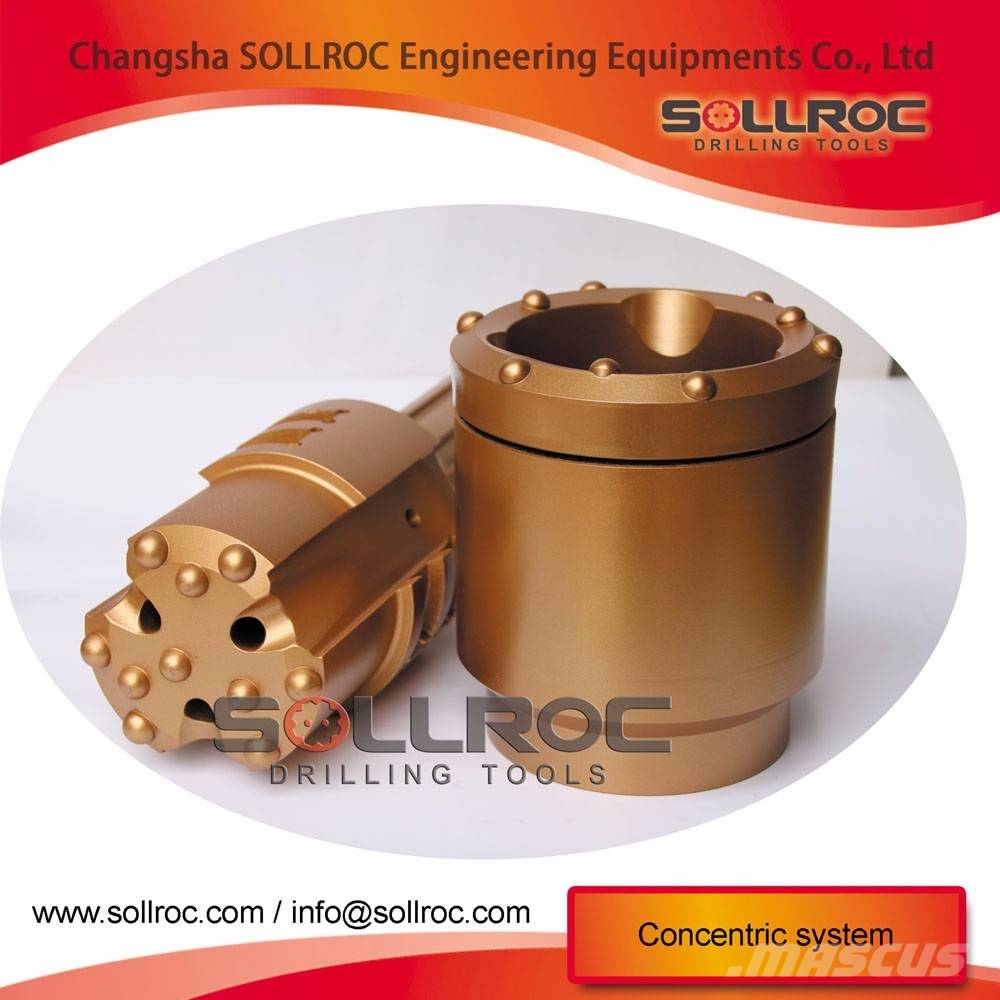 Sollroc concentric system Комплектуючі і запасні частини для бурових установок