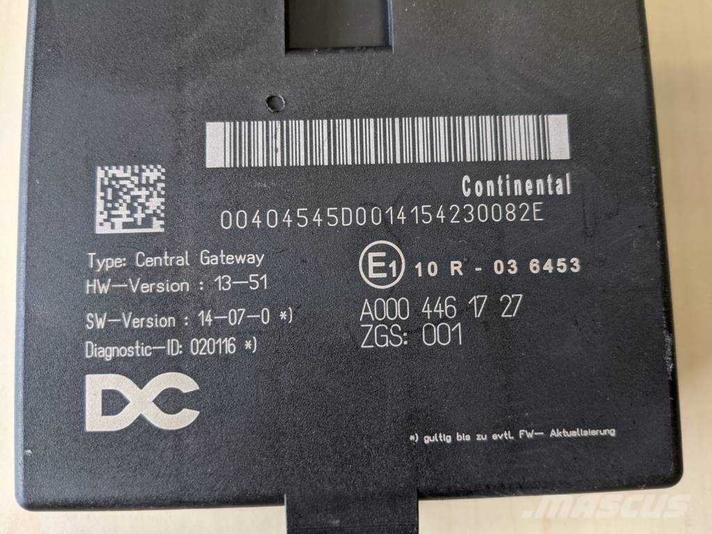 Continental A0004461727 Steuergerät Gateway MP4 إلكترونيات