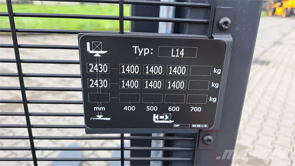 Linde L14- BR1173 Ajettavat pinoamisvaunut