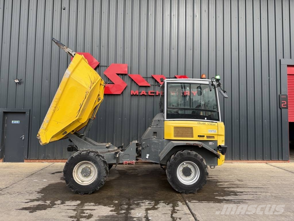 Wacker Neuson DV60 Dual View 6 ton Swivel Dumper Site dumpers