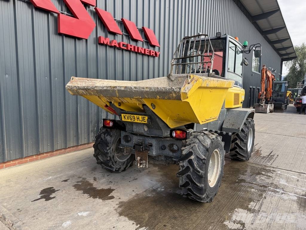 Wacker Neuson DV60 Dual View 6 ton Swivel Dumper Site dumpers