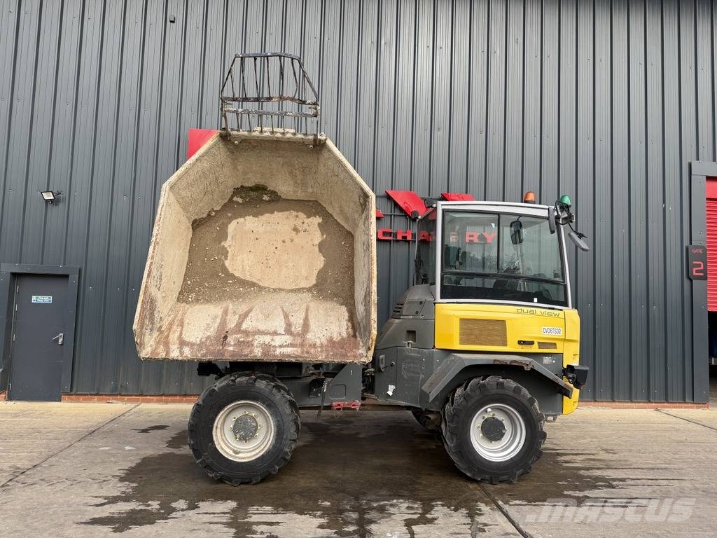Wacker Neuson DV60 Dual View 6 ton Swivel Dumper Site dumpers