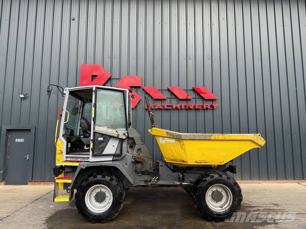 Wacker Neuson DV60 Dual View 6 ton Swivel Dumper Site dumpers