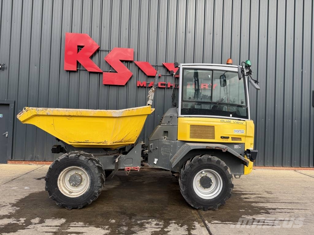 Wacker Neuson DV60 Dual View 6 ton Swivel Dumper Site dumpers