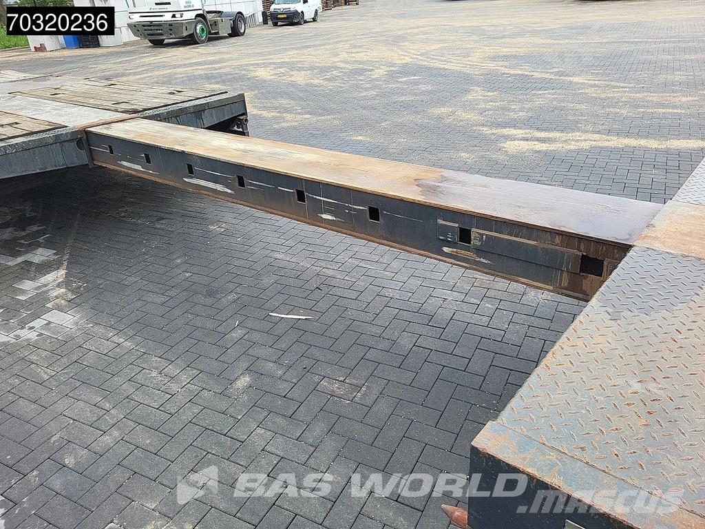 Es-ge 4.S0U-25-40.3H 4 axles 3x Steering Axle Extendable Zemie treileri