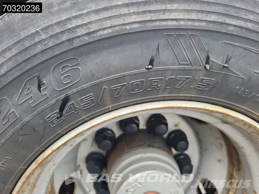 Es-ge 4.S0U-25-40.3H 4 axles 3x Steering Axle Extendable Semirremolques de góndola rebajada