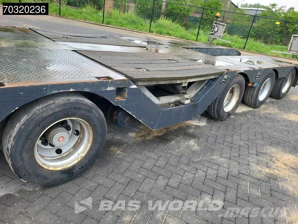 Es-ge 4.S0U-25-40.3H 4 axles 3x Steering Axle Extendable Zemie treileri