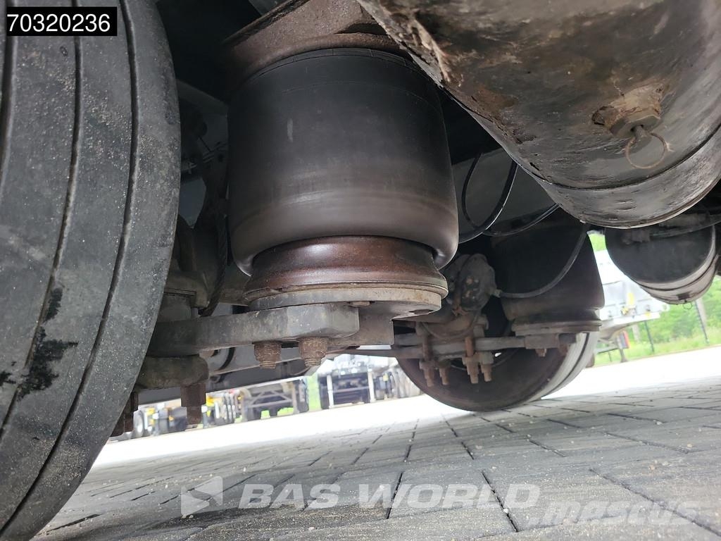 Es-ge 4.S0U-25-40.3H 4 axles 3x Steering Axle Extendable Semirremolques de góndola rebajada