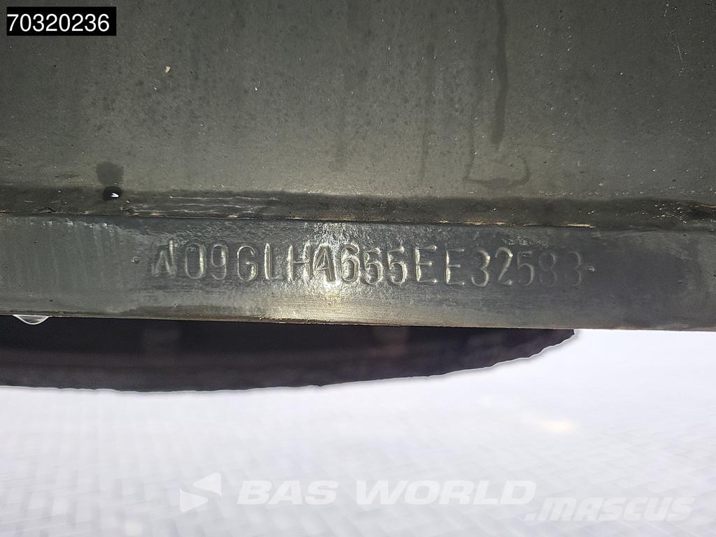 Es-ge 4.S0U-25-40.3H 4 axles 3x Steering Axle Extendable ローローダーセミトレーラー