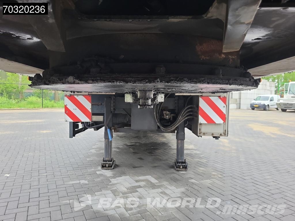 Es-ge 4.S0U-25-40.3H 4 axles 3x Steering Axle Extendable ローローダーセミトレーラー