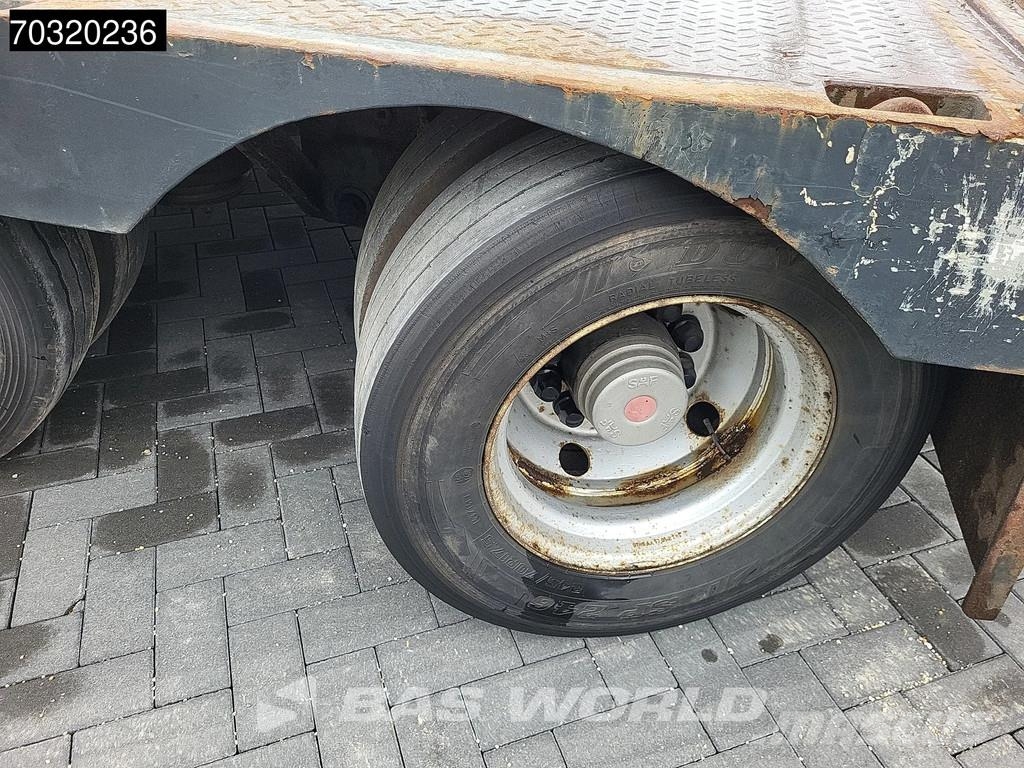 Es-ge 4.S0U-25-40.3H 4 axles 3x Steering Axle Extendable Semirremolques de carga baja