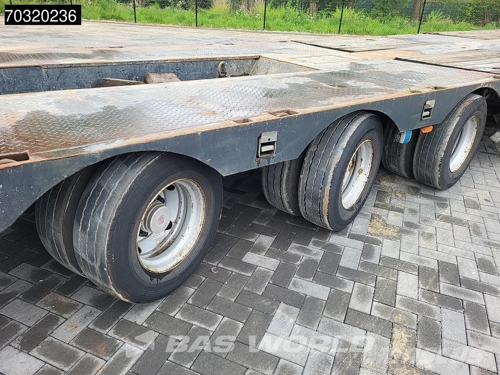 Es-ge 4.S0U-25-40.3H 4 axles 3x Steering Axle Extendable Zemie treileri