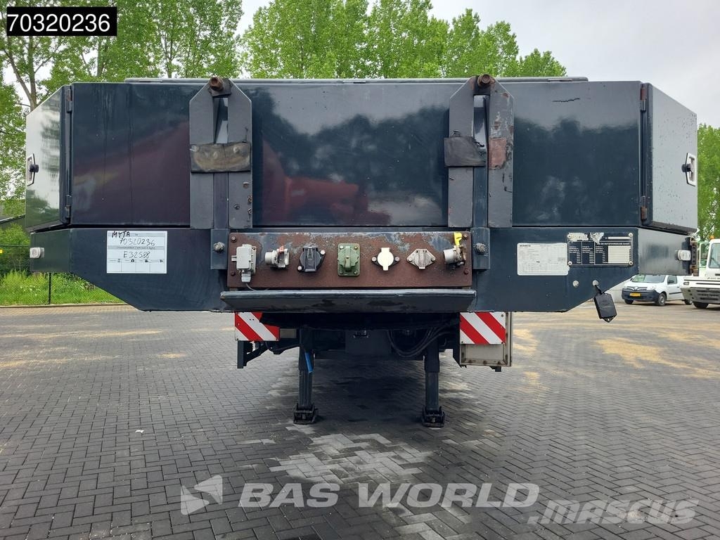 Es-ge 4.S0U-25-40.3H 4 axles 3x Steering Axle Extendable Semirremolques de góndola rebajada