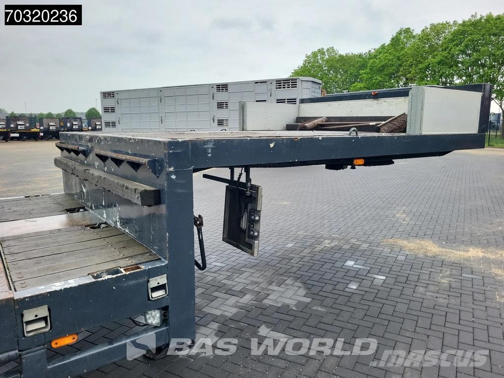 Es-ge 4.S0U-25-40.3H 4 axles 3x Steering Axle Extendable Zemie treileri
