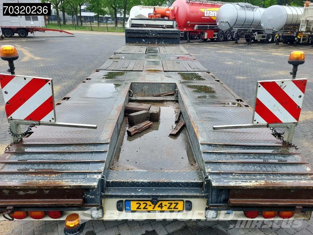 Es-ge 4.S0U-25-40.3H 4 axles 3x Steering Axle Extendable Zemie treileri