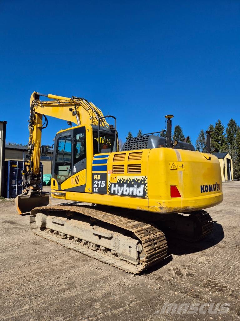 Komatsu HB 215 LC Εκσκαφείς με ερπύστριες
