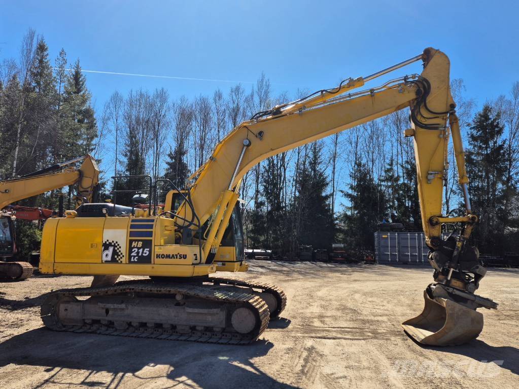 Komatsu HB 215 LC Εκσκαφείς με ερπύστριες