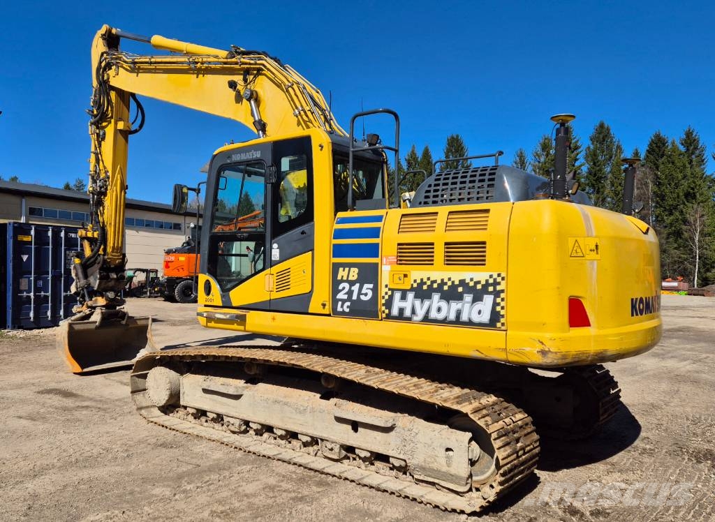 Komatsu HB 215 LC Εκσκαφείς με ερπύστριες