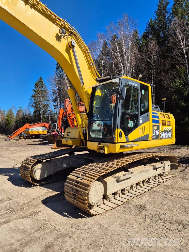 Komatsu HB 215 LC Εκσκαφείς με ερπύστριες
