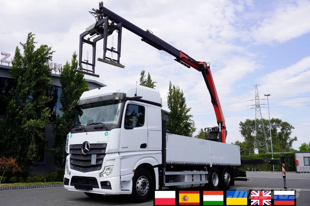Mercedes-Benz Actros 2545 MP5 / 100 tho.km / Palfinger PK 18.001 Camiones grúa
