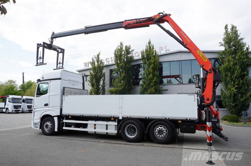 Mercedes-Benz Actros 2545 MP5 / 100 tho.km / Palfinger PK 18.001 Camiones grúa