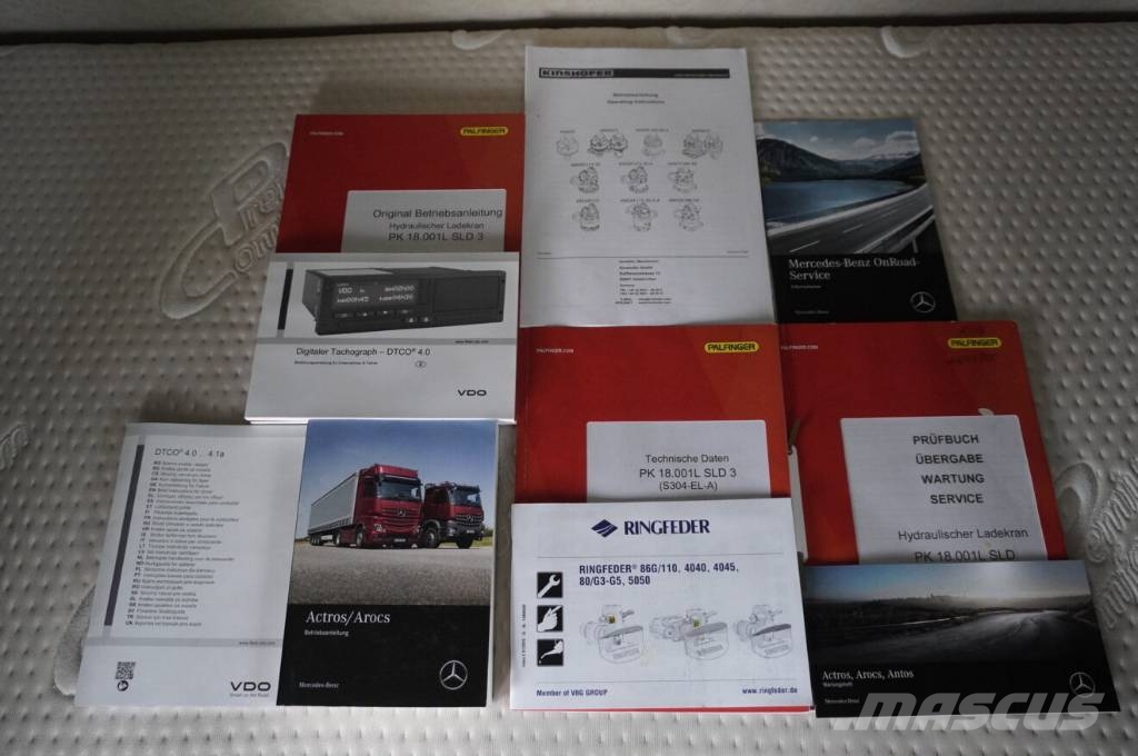 Mercedes-Benz Actros 2545 MP5 / 100 tho.km / Palfinger PK 18.001 Camiones grúa