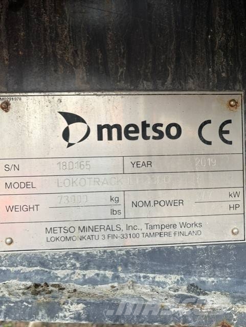 Metso Lokotrack LT330D Mobiilimurskaimet