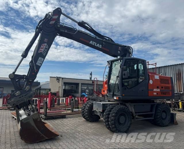 Atlas 190W mit OilQuick OQ70-55 Mobilbagger