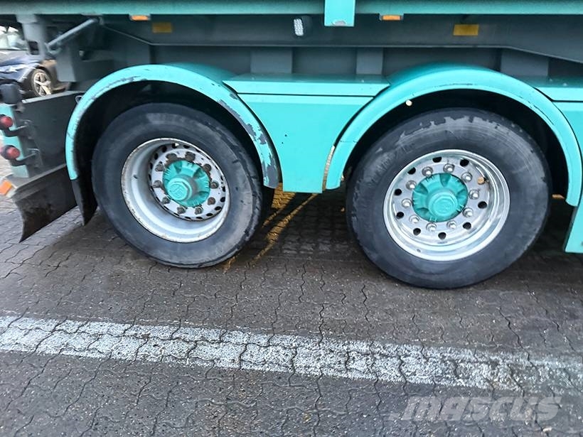 SVF Tipper / Alukastenmulde Kipper Anhänger 53m3 مقطورات قلابة