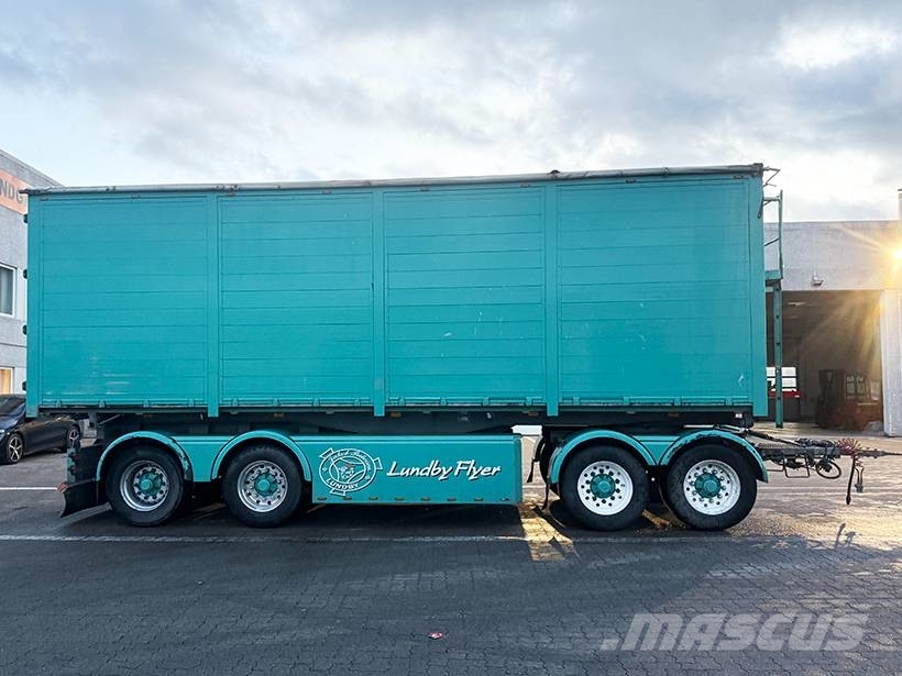 SVF Tipper / Alukastenmulde Kipper Anhänger 53m3 مقطورات قلابة