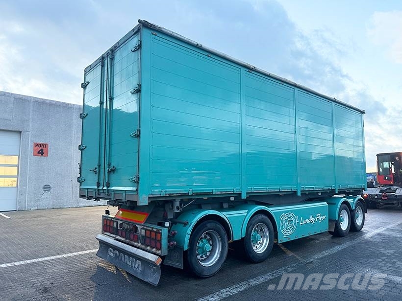 SVF Tipper / Alukastenmulde Kipper Anhänger 53m3 مقطورات قلابة