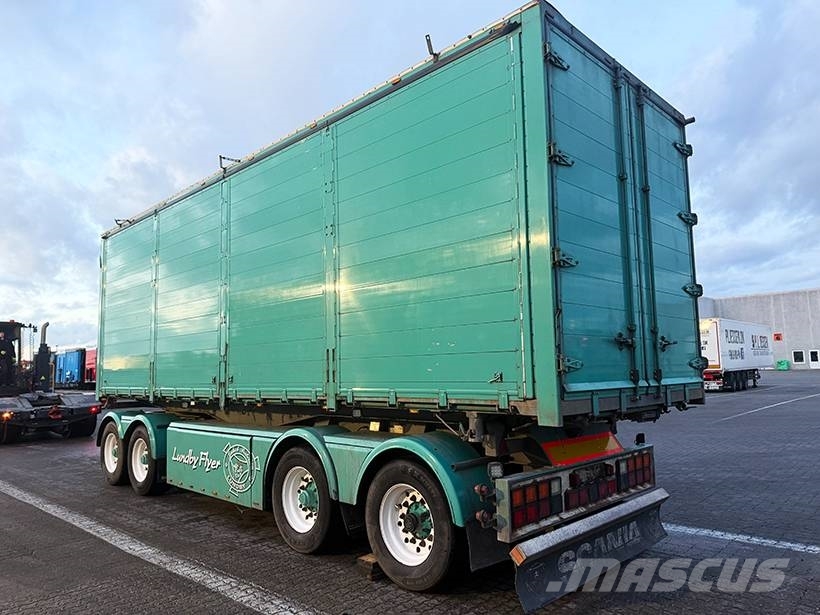 SVF Tipper / Alukastenmulde Kipper Anhänger 53m3 مقطورات قلابة