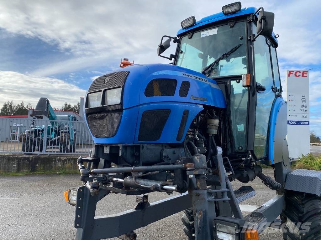 Landini REX R70V Enjambeur a Grand dégagement endommagé Traktörler