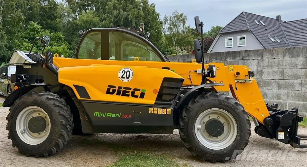 Dieci Mini Agri 26.6 New Holland TH 6.26 رافعات سلة تلسكوبية