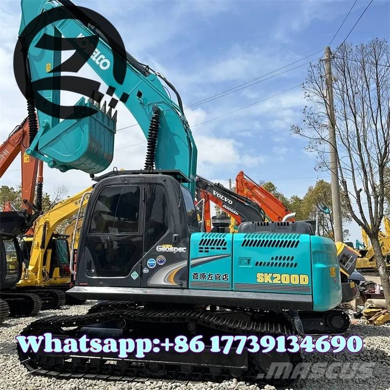 Kobelco SK 200D Lánctalpas kotrók