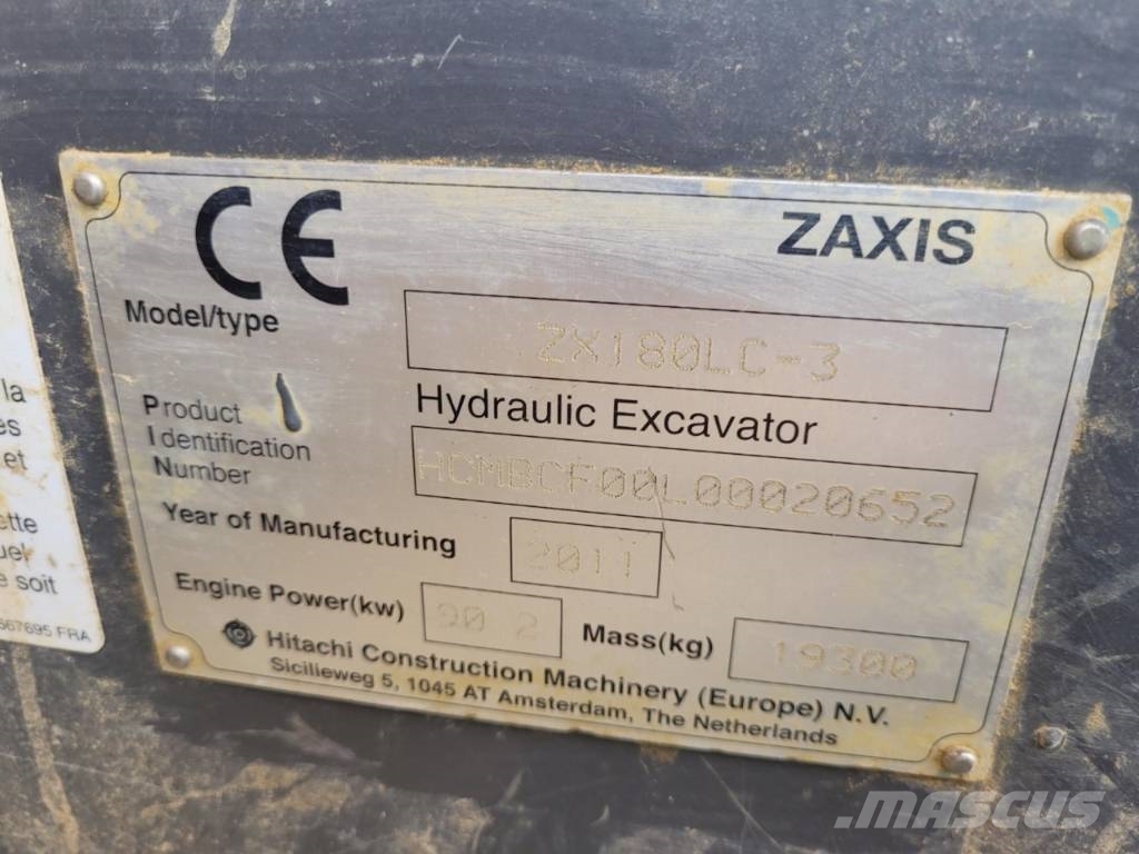 Hitachi 180 Εκσκαφείς με ερπύστριες