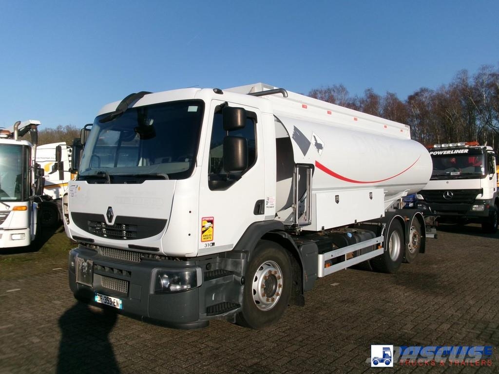 Renault Premium 300 6x2 fuel tank 19 m3 / 5 comp / ADR 31/ Tankwagen