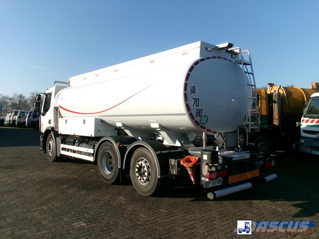 Renault Premium 300 6x2 fuel tank 19 m3 / 5 comp / ADR 31/ Tankwagen