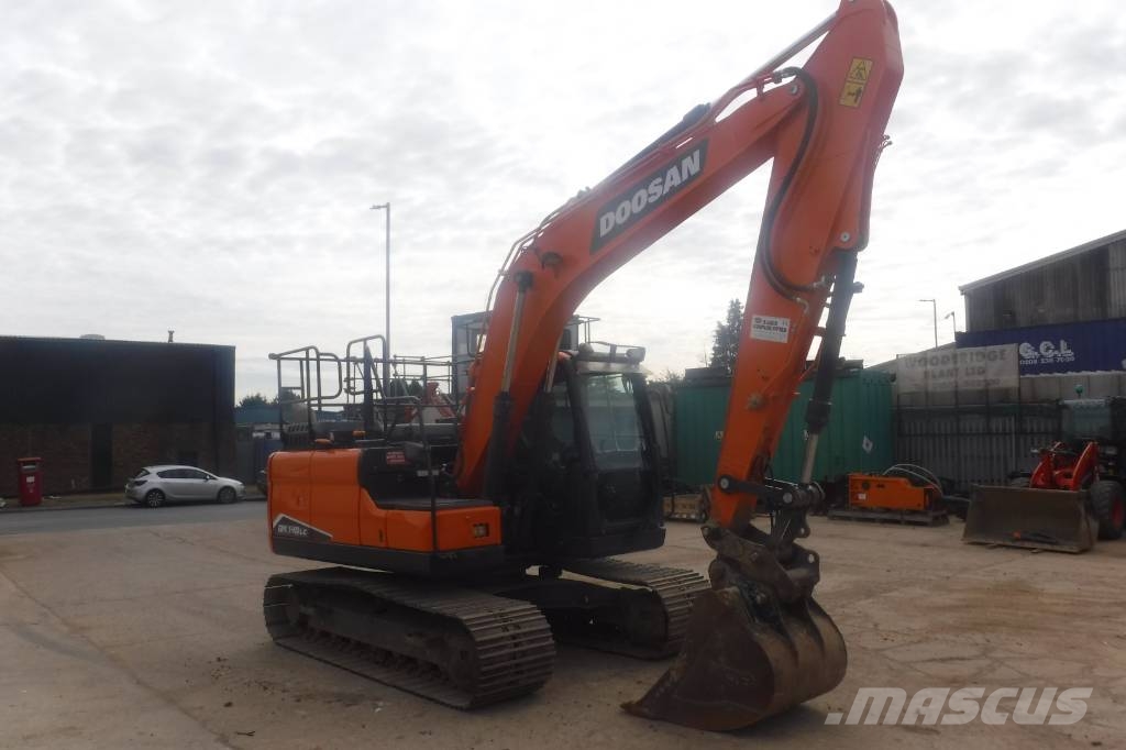 Doosan DX 140 LC-7 Roomikekskavaatorid