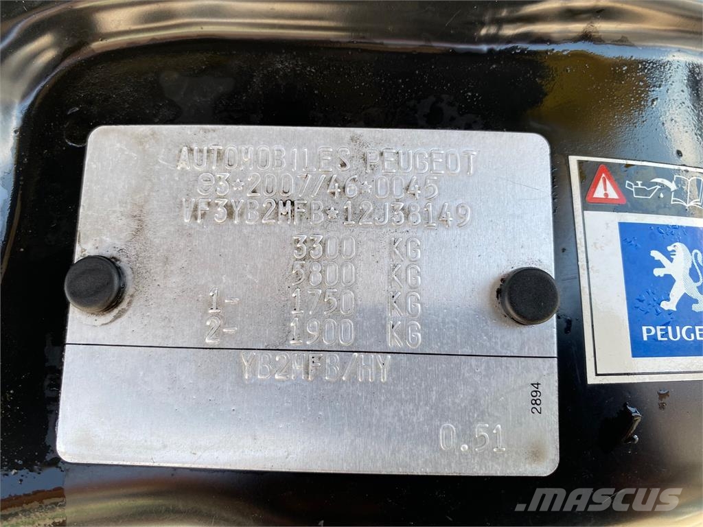 Peugeot Boxer VIN 149 Dodávky