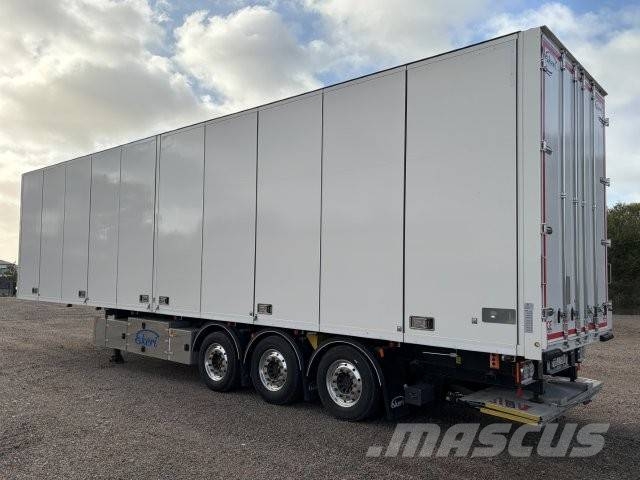 Ekeri Skåptrailer öppningsbar sida DOJ75R Semi-reboques de caixa fechada