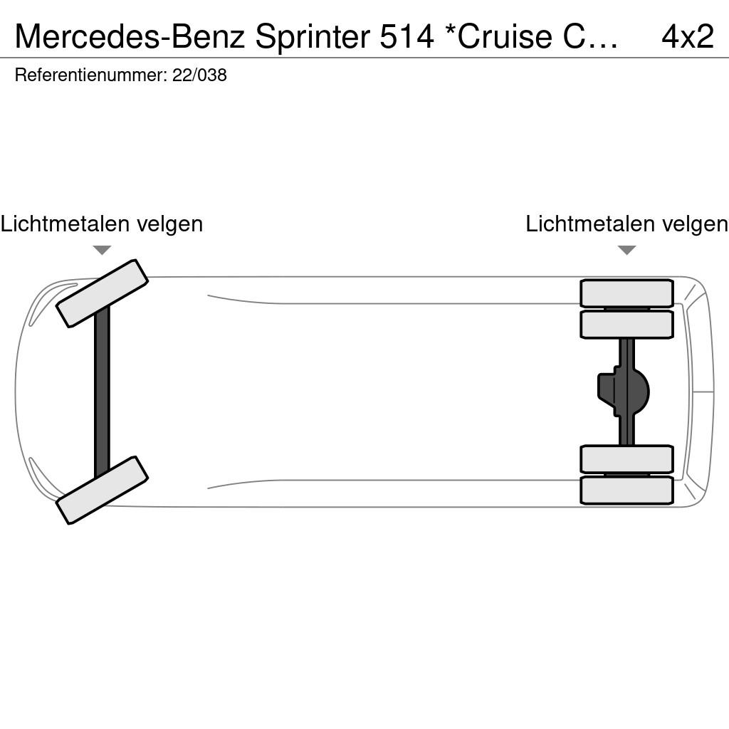 Mercedes-Benz Sprinter 514 *Cruise Control*Wegrijhulp*Warmtewere Andere Transporter