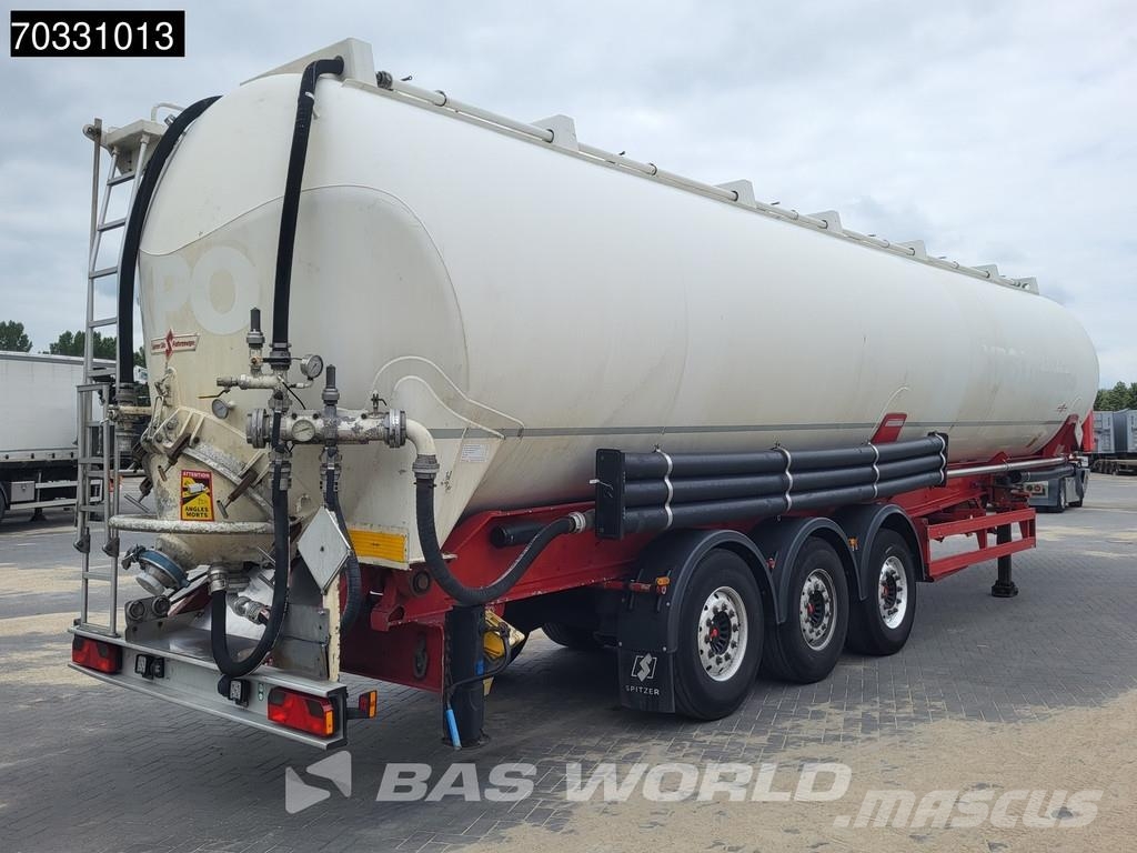 Spitzer SK 2766 CAL 3 axles TÜV 07/27 ADR SAF Tankopleggers